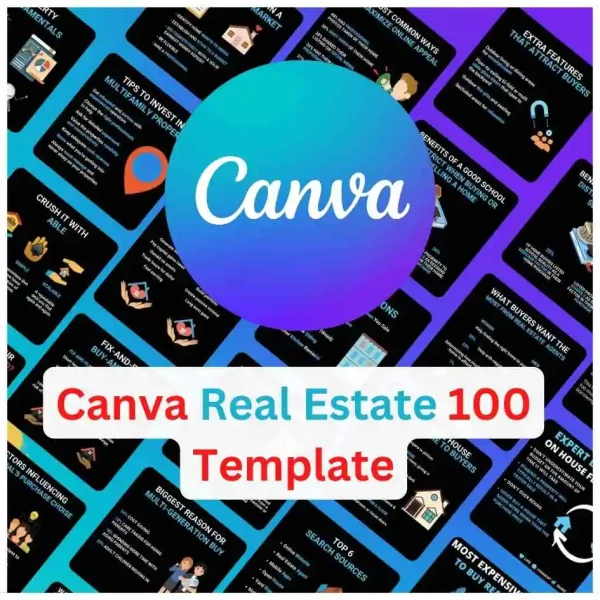 Canva Real Estate 100 Template